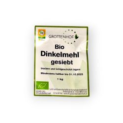 Bild von BIO -  Dinkelmehl gesiebt 1kg 