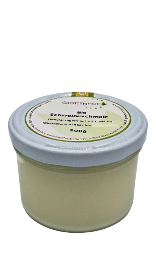 Bild von BIO -  Schweineschmalz 200g 