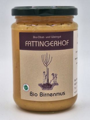 Bild von BIO -  Birnenmus 400g FAT
