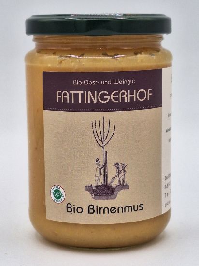 Bild von BIO -  Birnenmus 400g FAT