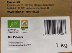 Bild von BIO - Polenta 1kg  