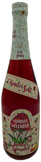 Bild von BIO -  Kindersekt Himbeer Holunder 0,75l