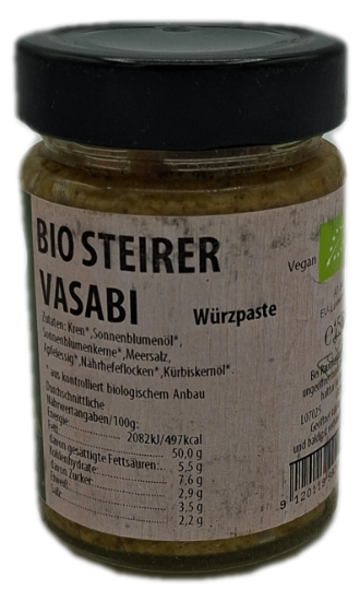 Bild von BIO -  Steirer Vasabi Würzpaste 150g
