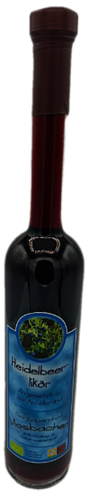 Bild von BIO -  Heidelbeer Likör 0,35l 