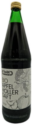 Bild von BIO -  Apfel - Hollersaft 1l 