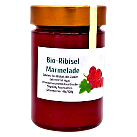 Bild von BIO -  Ribisel Marmelade 220g
