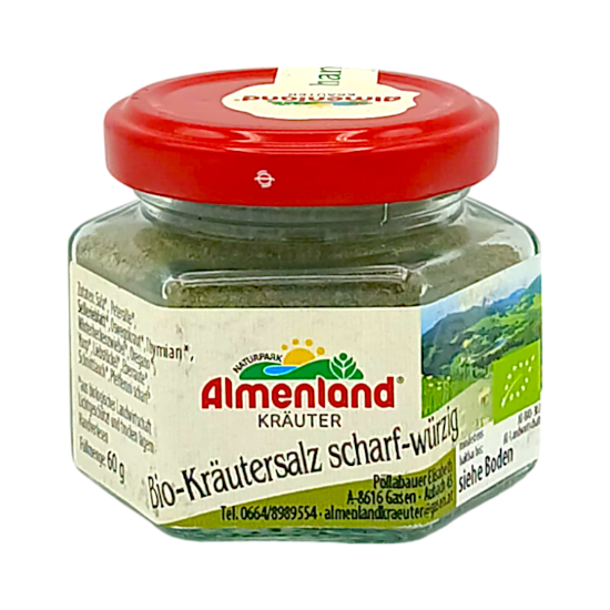 Bild von BIO -  Kräutersalz scharf würzig 60g 