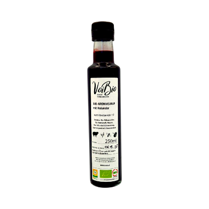 Picture of BIO -  Aroniasirup mit Holunder 0,25l  