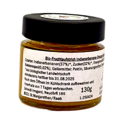 Bild von BIO -  Fruchtaufstrich 130g Indianerbanana Orange Ko 