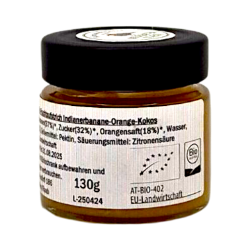 Bild von BIO -  Fruchtaufstrich 130g Indianerbanana Orange Ko 