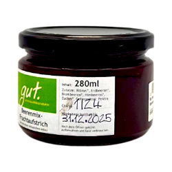 Bild von BIO -  Fruchtaufstrich Beerenmix 280ml 