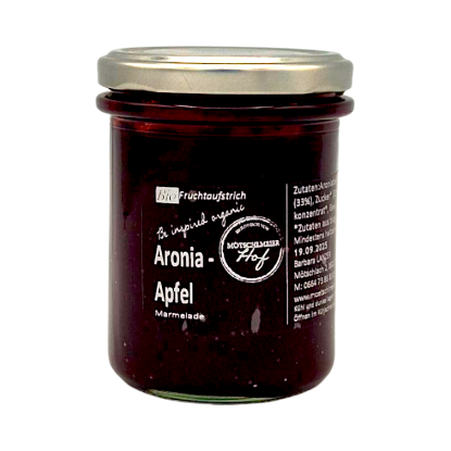Bild von BIO -  Fruchtaufstrich Aronia - Apfel 