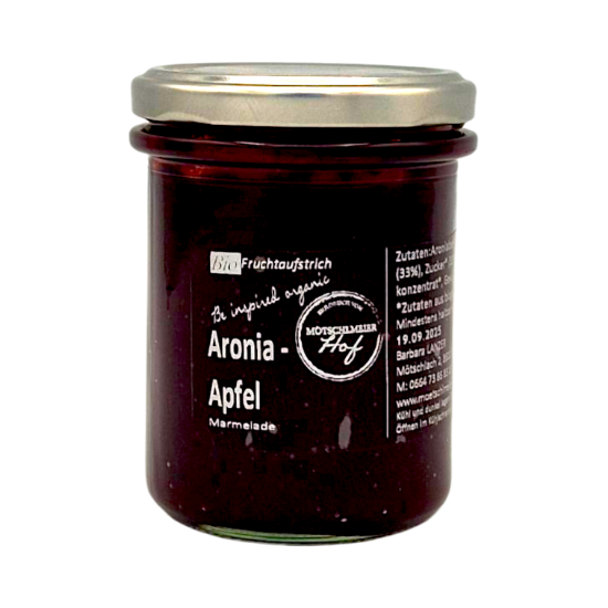 Bild von BIO -  Fruchtaufstrich Aronia - Apfel 
