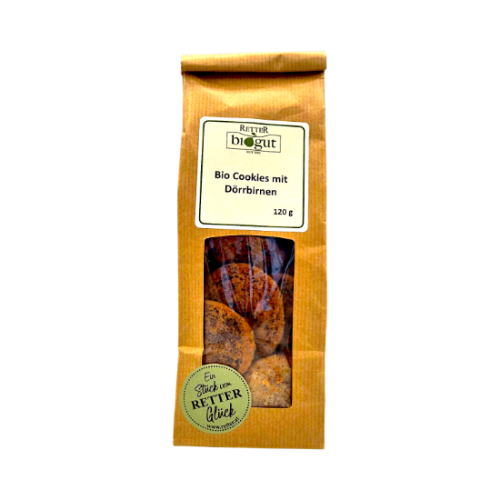 Bild von BIO -  Cookies mit Dörrbirnen 120 g