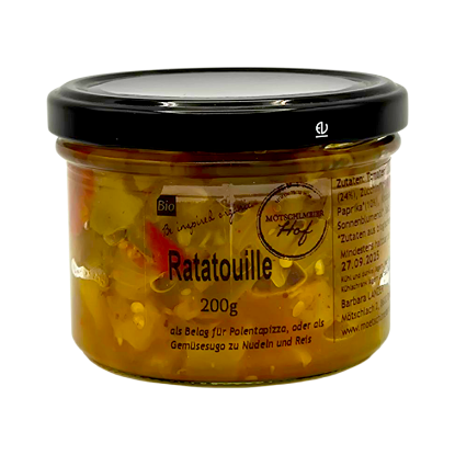Bild von BIO -  Ratatouille eingekochtes Sommergemüse 