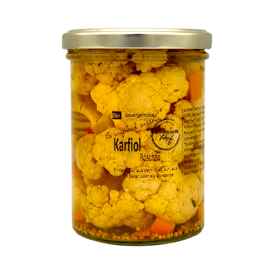 Bild von BIO -  Karfiolsalat eingelegt in Essig,Gewürz 