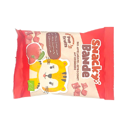 Bild von BIO - Snackybande Apfelwürfel mit Erdbeere