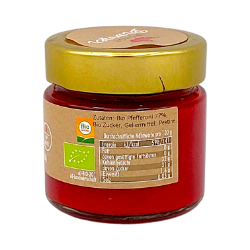 Bild von BIO - Pfefferoni Lava süß - scharf 120g Glas 