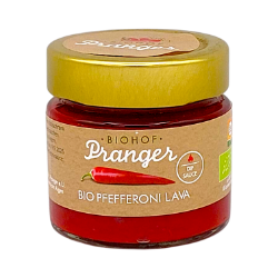 Bild von BIO - Pfefferoni Lava süß - scharf 120g Glas 