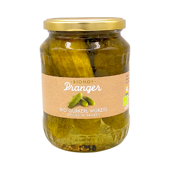 Bild von BIO - Gurkerl würzig 670g/Glas 