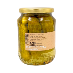 Bild von BIO - Gurkerl würzig 670g/Glas 