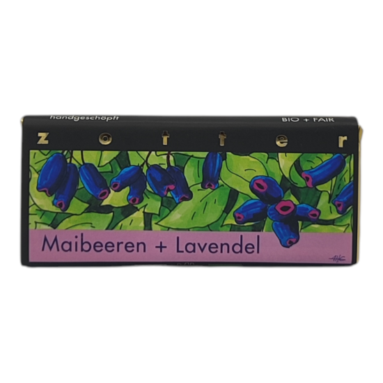 Bild von BIO - Zotter "handgeschöpft" Maibeeren + Lavendel