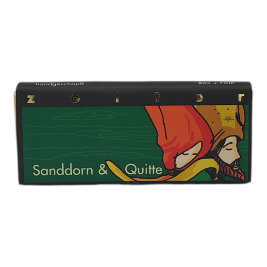 Picture of BIO - Zotter "handgeschöpft" Sanddorn & Quitte